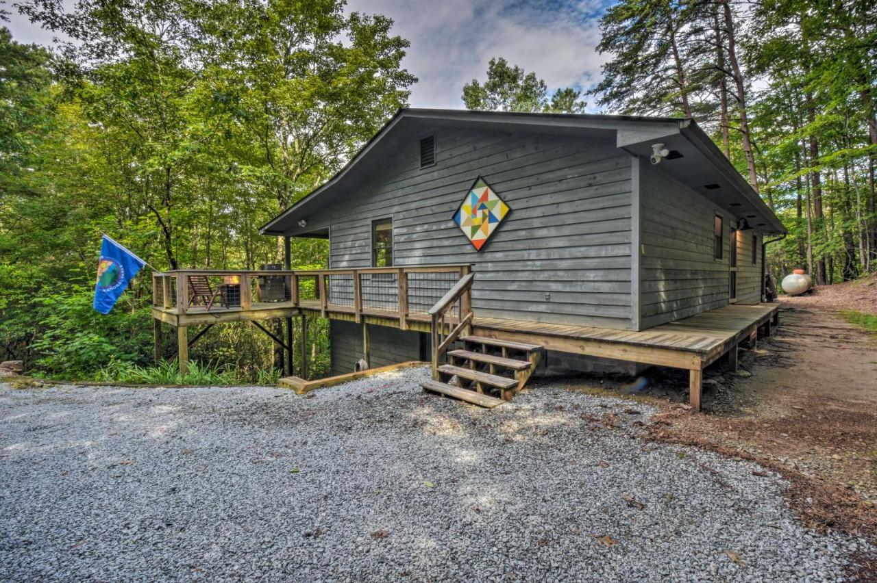 Cozy Clayton Cabin With Deck And Mountain Views! Villa ภายนอก รูปภาพ